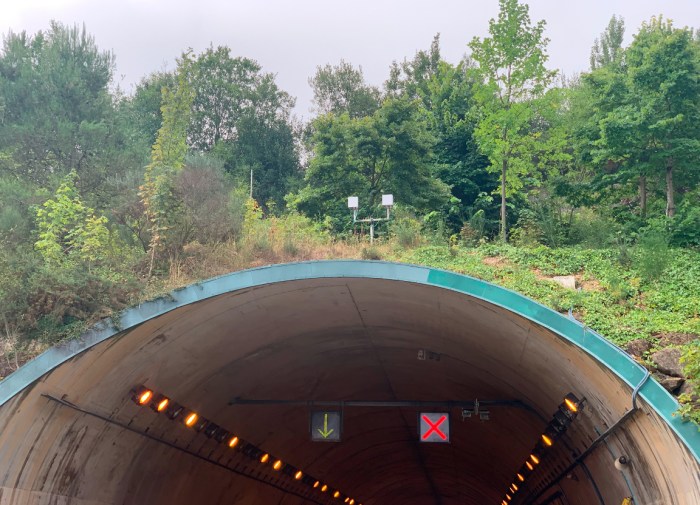 Despliegue de cobertura 5G a la entrada del túnel Cereixal