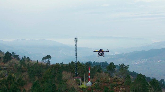 Medidas de cobertura para uso de drones