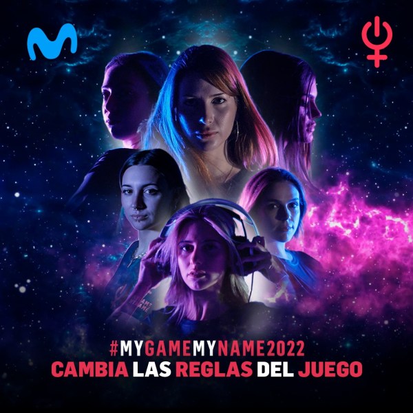 Cartel MyGameMyname Movistar