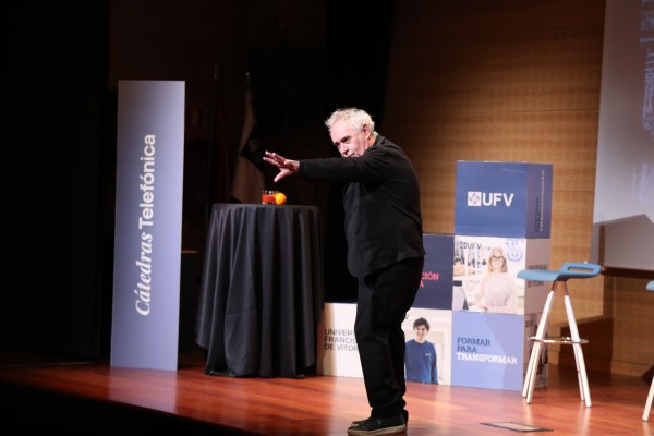 Ferran Adrià en el inicio de la gira