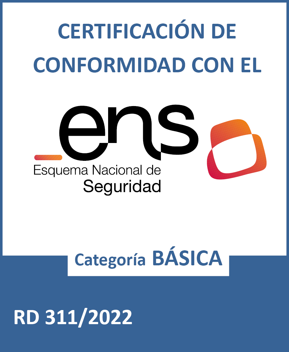 Certificación de conformidad con el Esquema Nacional de Seguridad - Categoría Básica